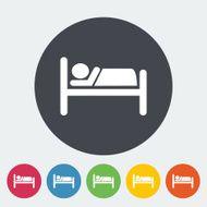 Hotel single icon N2