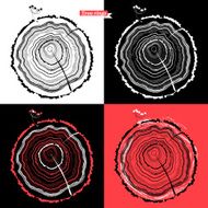 Set of tree Rings