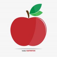 Red Apple Icon N2