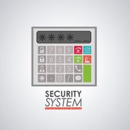 Security design vector illustration N14