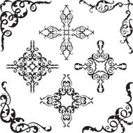 Baroque corner set N2