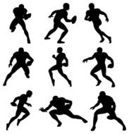 Football Silhouettes N7