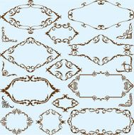 Vintage cool ornate set N2