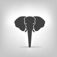 gray emblem of an elephant N3