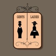 Toilet Sign N19