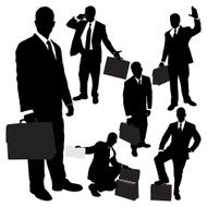 Businessman with Briefcase Series N2