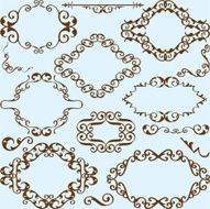 Ornate nice victorian set
