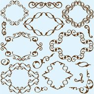 Ornate victorian set N2