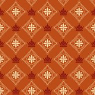 Damask seamless pattern N217