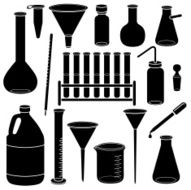 scientific glassware and laboratory equipment