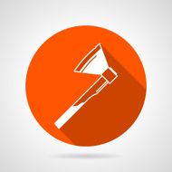 Flat vector icon for axe