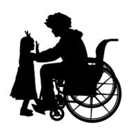Vector silhouettes of family N104