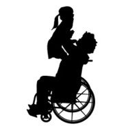 Vector silhouettes of family N109