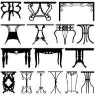 Table Desk Home Office Furniture Design