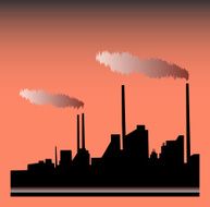 Silhouette metallurgical plant