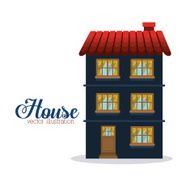 House design vector illustration N2