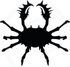 Crab Silhouette N5