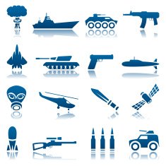 Military icon set N3