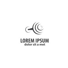 gym icon design concept