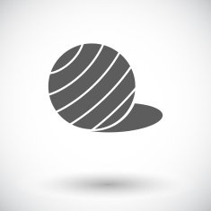 Fittball single icon N2