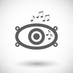 Icon of car speakers N3