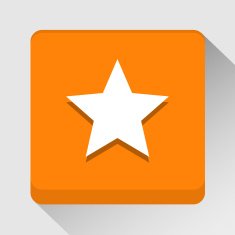 Star icon great for any use Vector EPS10