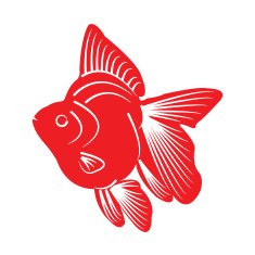 Fish Silhouette N7