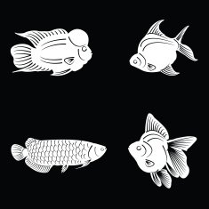 Fish Silhouette N15