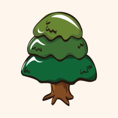 tree theme elements vector eps N7