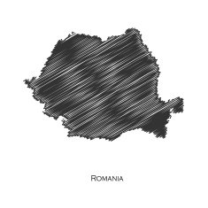 Map of Romania for your design