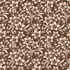 Seamless floral pattern vector illustration N14