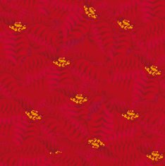 Seamless red background poinsettia flowers seamless pattern N2