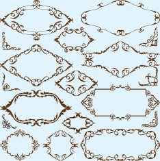 Vintage cool ornate set N2