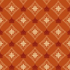 Damask seamless pattern N217