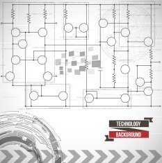 Abstract technology background N136