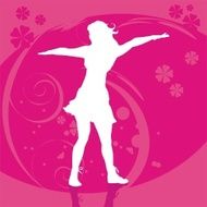 Girl Silhouette N38