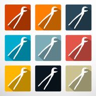 Pliers - Pincers Icons Set