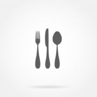 cutlery icon (spoon fork knife)
