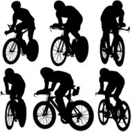 Cycling Silhouettes N2