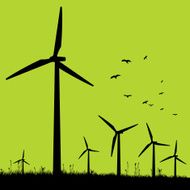 Green windmills