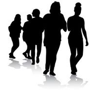 Teenager silhouettes N2