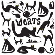cats doodles N2