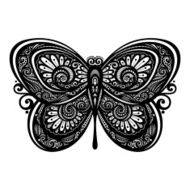 Vector Beautiful Butterfly Exotic Insect