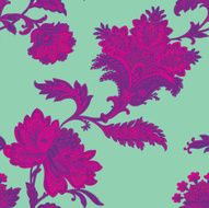 Seamless Pattern with floral ornament N131