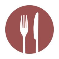 Fork and knife icon N2