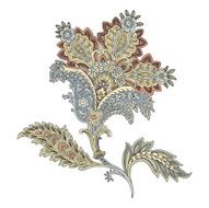 Seamless Pattern with floral ornament N144