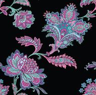 Seamless Pattern with floral ornament N145