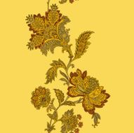 Seamless Pattern with floral ornament N146