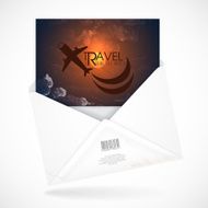 Postal Envelopes With Greeting Card N11