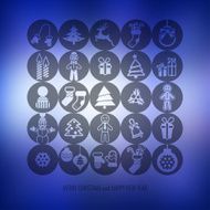 Christmas icons set N144